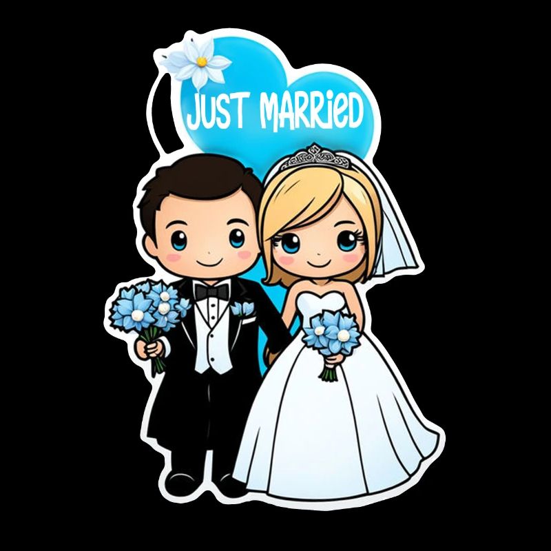 just married - pour mariage