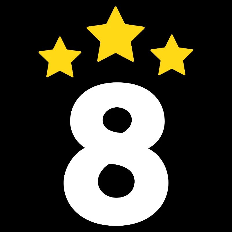 8 ans étoile - cadeau de 8e anniversaire