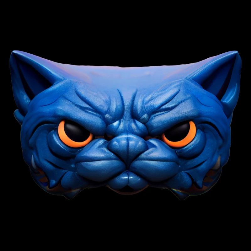 Chat en colère
