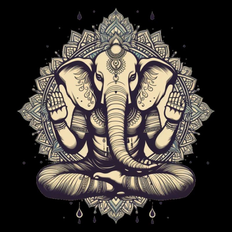 Éléphant de yoga