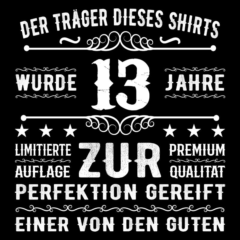 13 Years Gift Idea for 13 - Birthday
