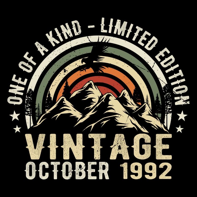 Anniversaire Octobre 1992 - Born in October 1992