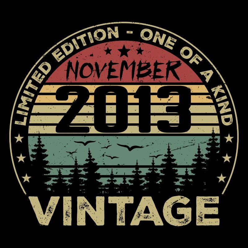 November 2013 Vintage Gift - Born November 2013