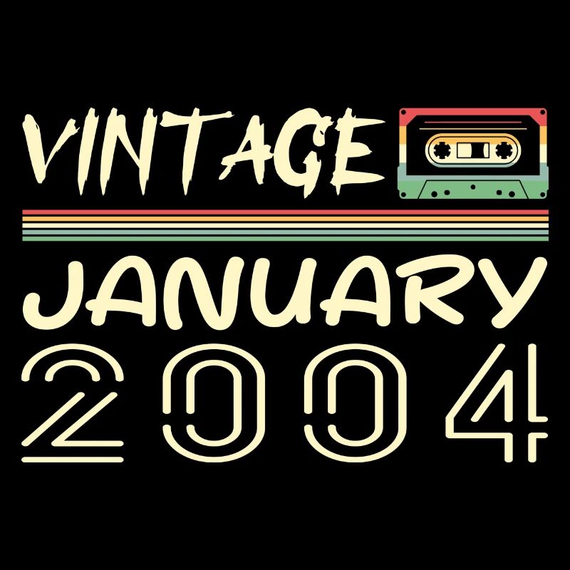 Vintage Janvier 2004 - Anniversaire Janvier 2004