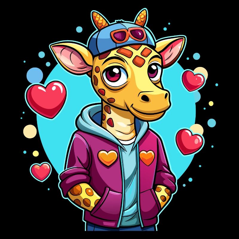 Giraffe Parade: Cool Giraffe