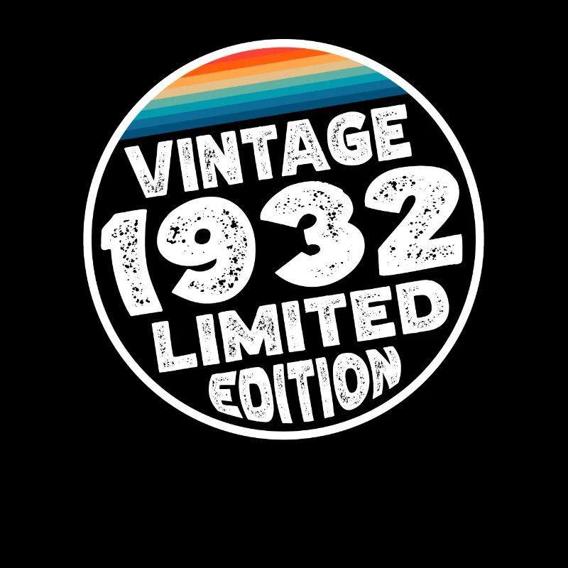 Limited Edition since 1932 Geburtstag Geschenk