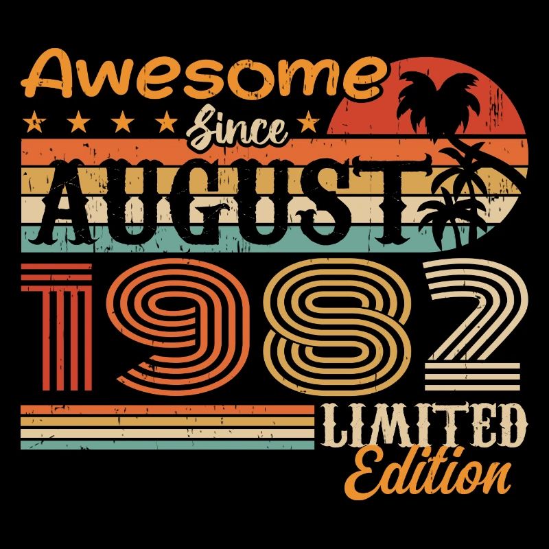 1982 Août Idée cadeau Août 1982