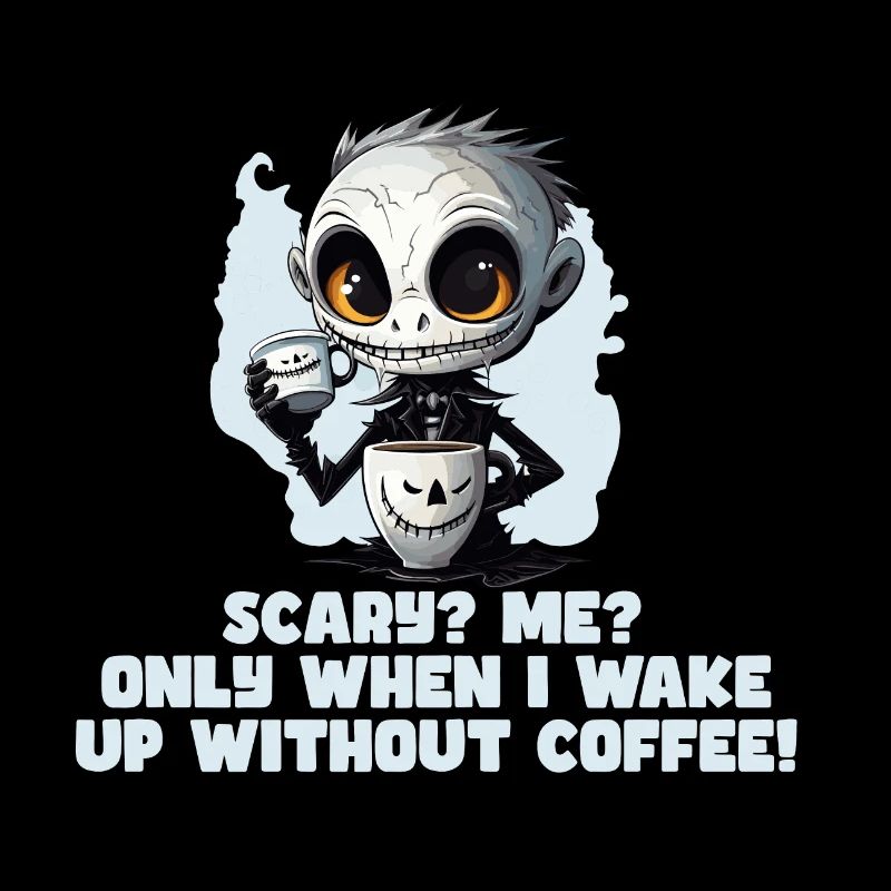 Kaffee Morgenmuffel Mitarbeiter Spruch Fun Tshirt