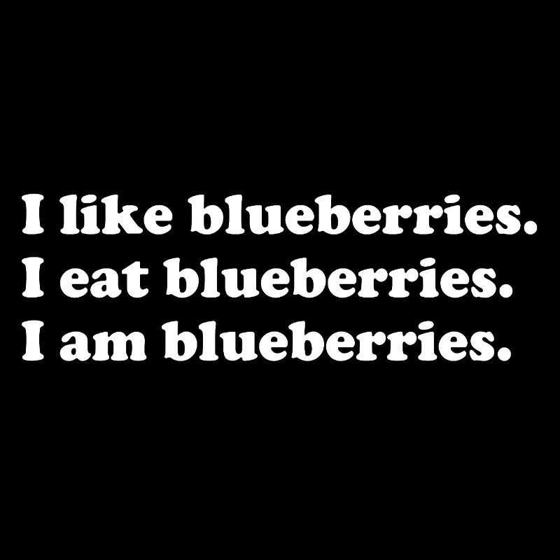 Heidelbeere oder Heidelbeer-Liebhaber