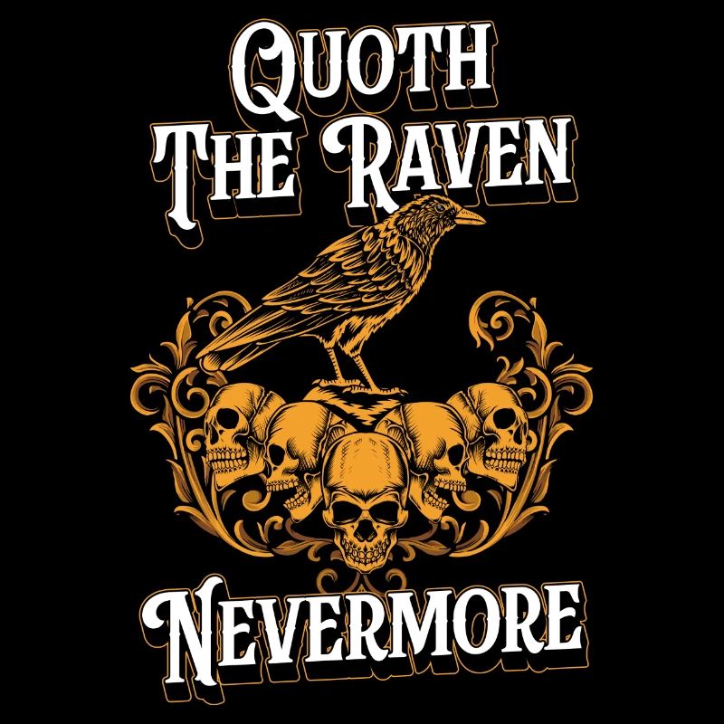 Oiseau Corbeau Noir Valhalla