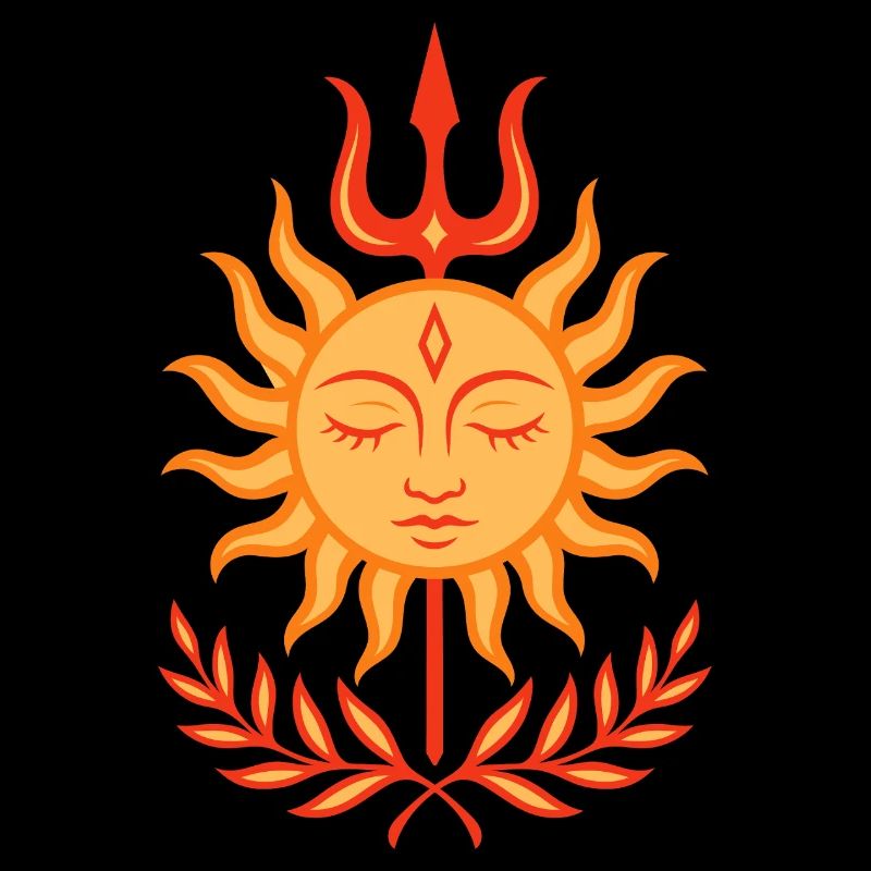Midsummer Sun & Trishula