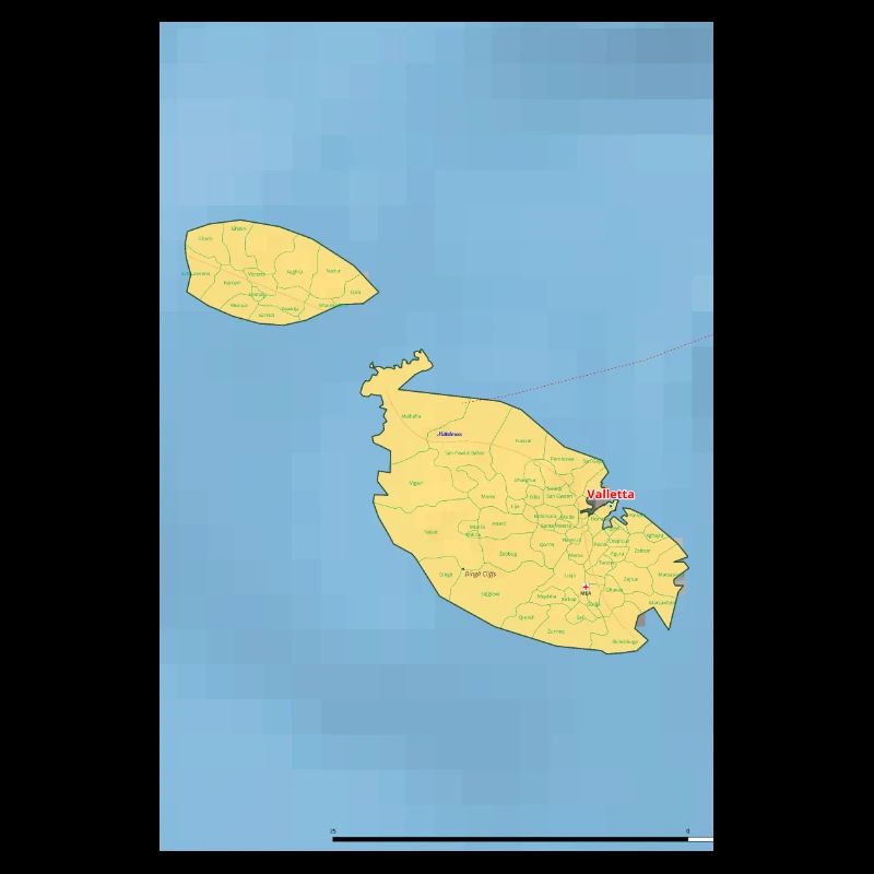 Malta Karte
