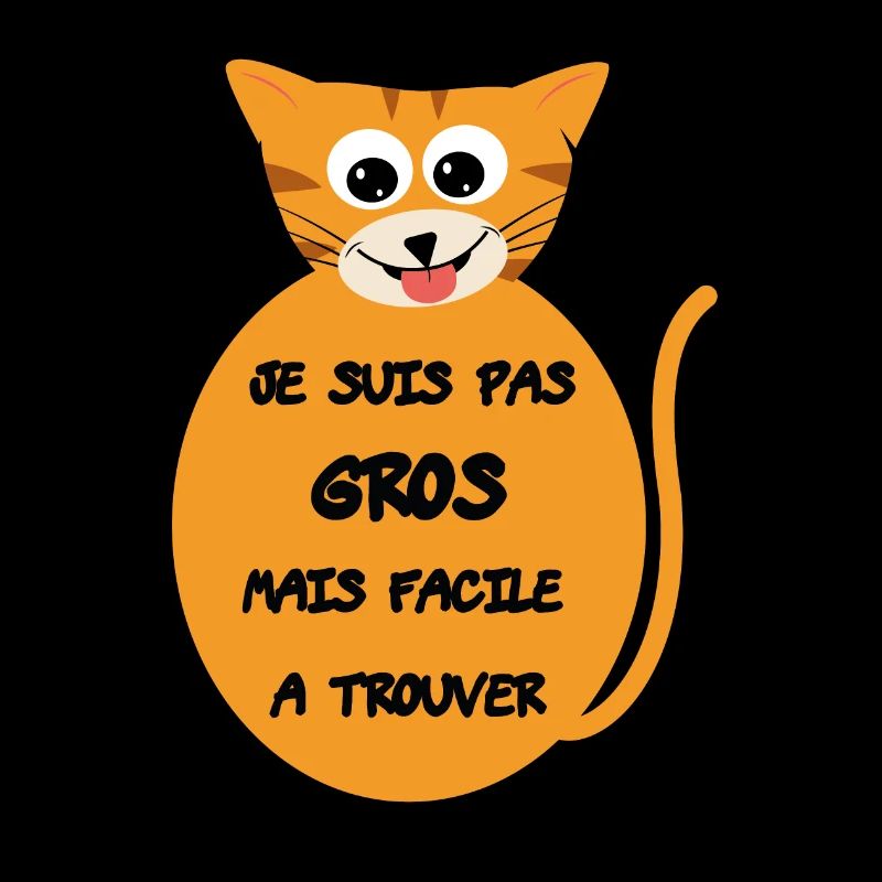 Chat enrobé mignon
