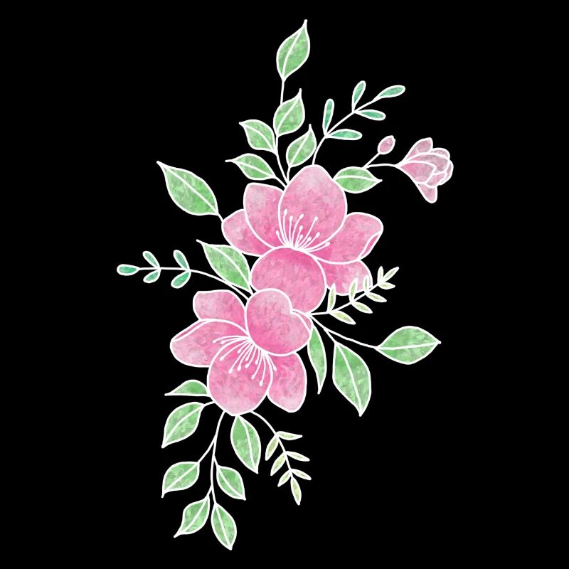 Rosa Prunus Mume Blume