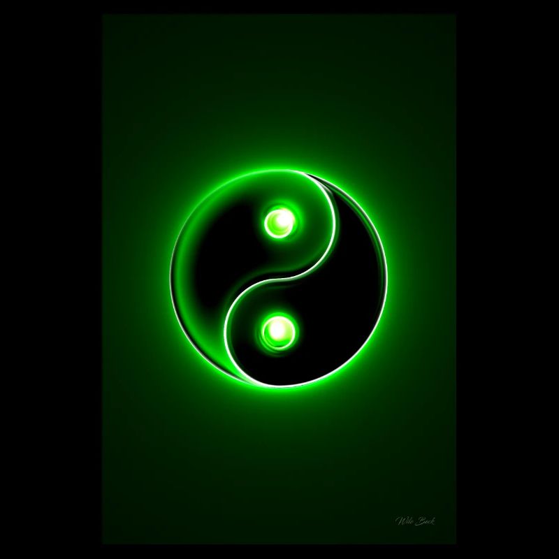 Yin Yang green 2