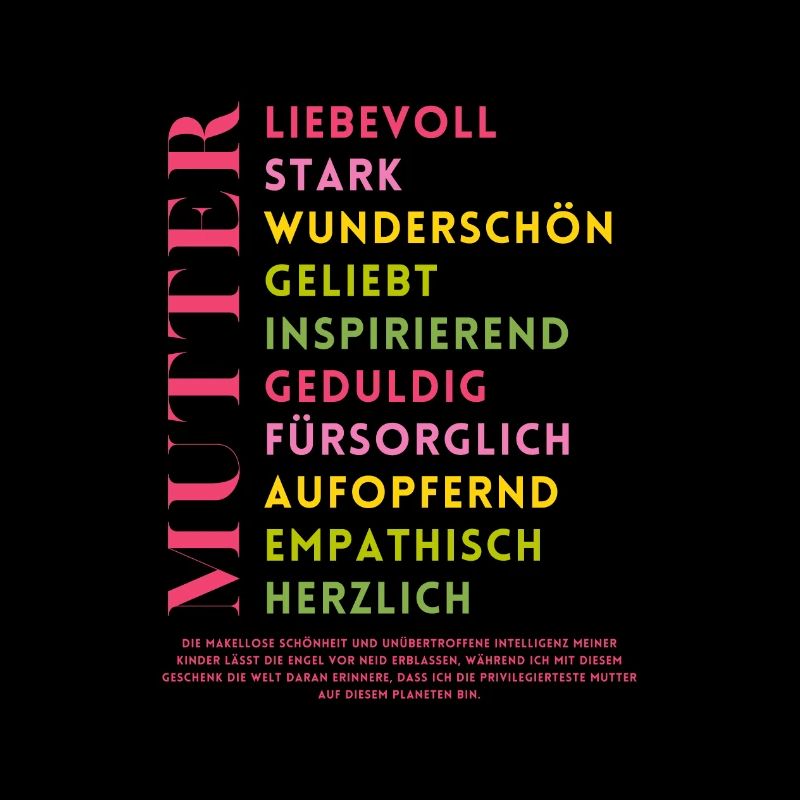 Tolle Mutter von Geschwistern - Muttertag