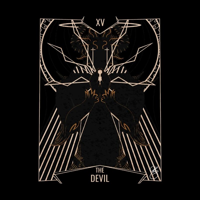 Michel Couvreur - Tarot - 15 - The Devil