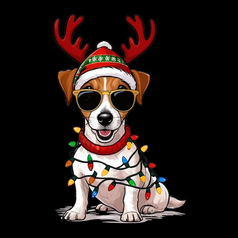 Weihnachts Jack Russell