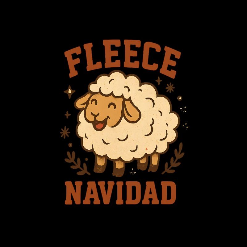 Fleece Navidad Schäfchen
