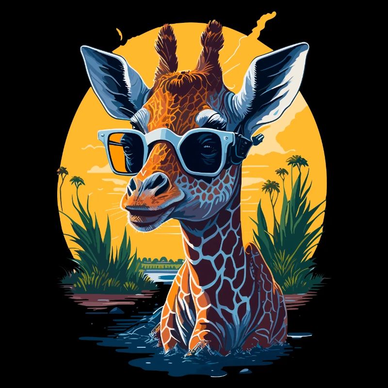Coole Giraffe