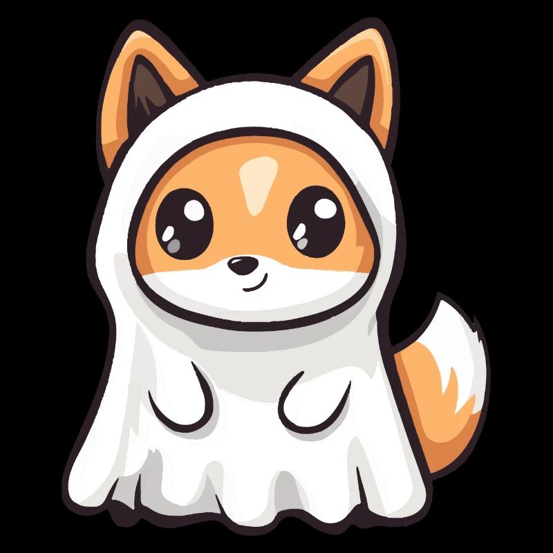 Fuchs Halloween Comic Geist