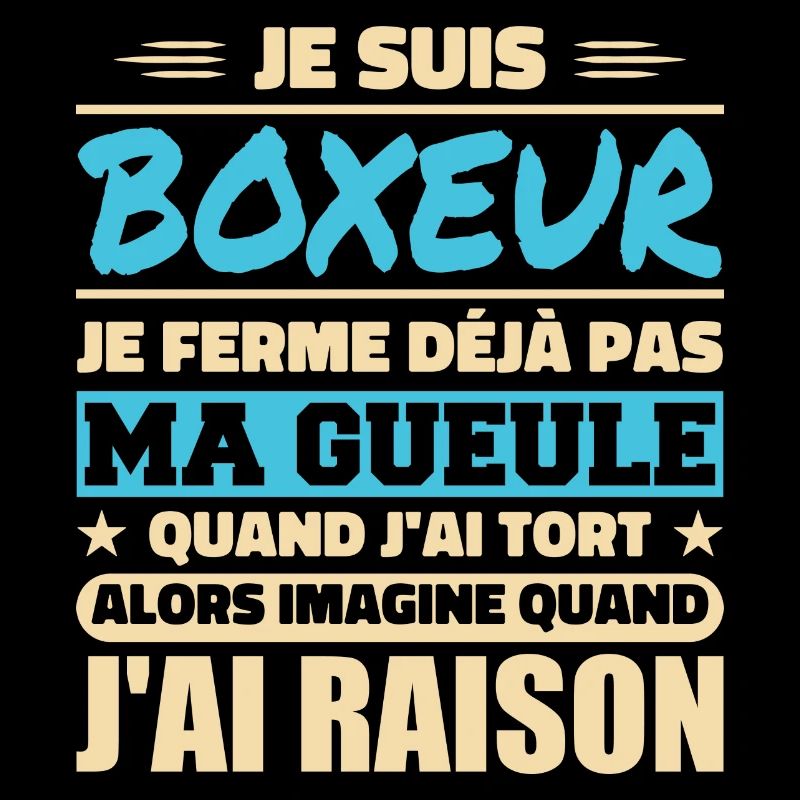 Ich bin Boxer Humor Boxen Boxer Geschenk