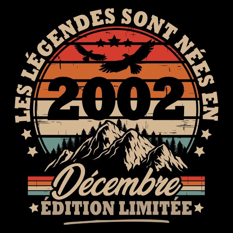 Birthday gift born in December 2002