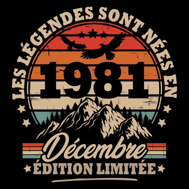 Birthday gift born in December 1981