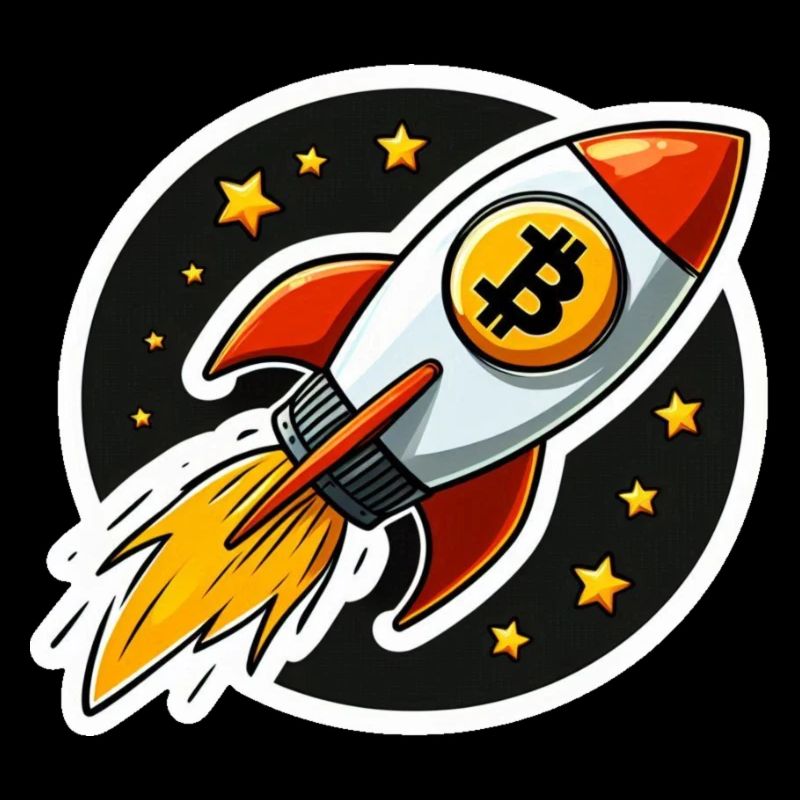 Bitcoin Rakete hebt ab zu den Sternen