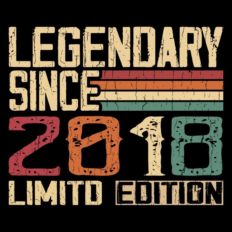 Original 2018 Vintage Geburtstagsgeschenk 2018