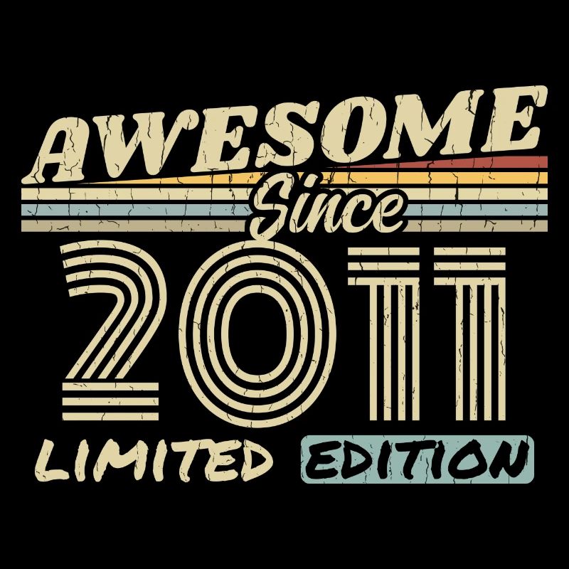 Vintage 2011 Rétro - Cadeau D’anniversaire 2011