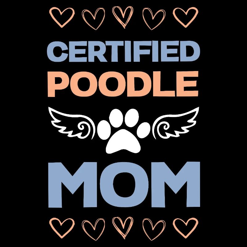 Maman de caniche certifiée