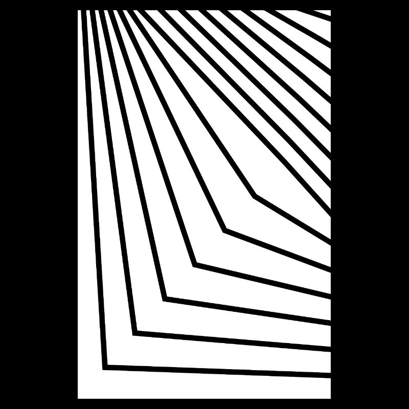 Angular Concentric Lines