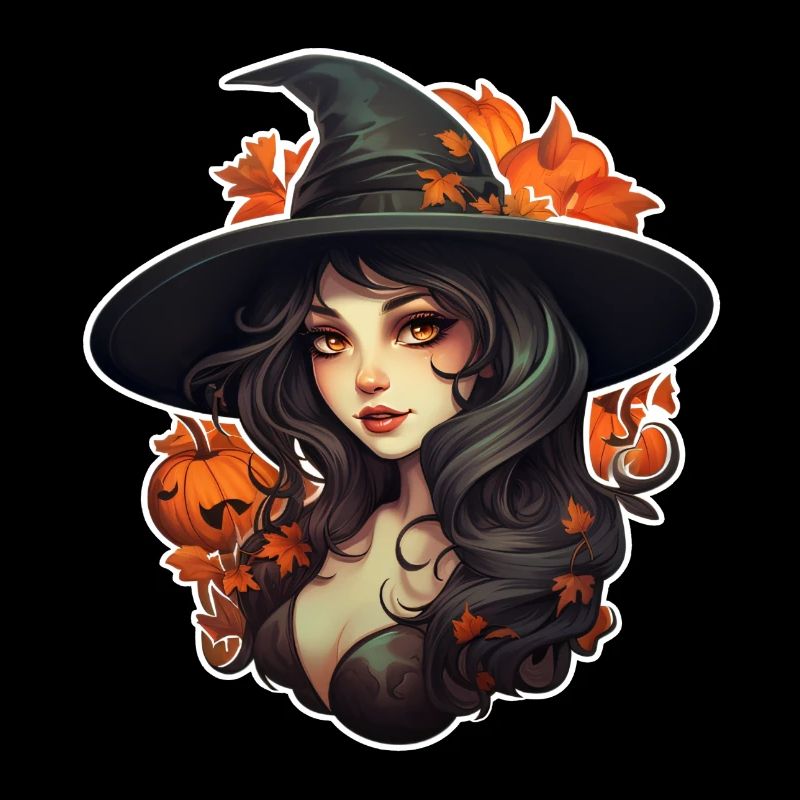 Halloween Hexe 8