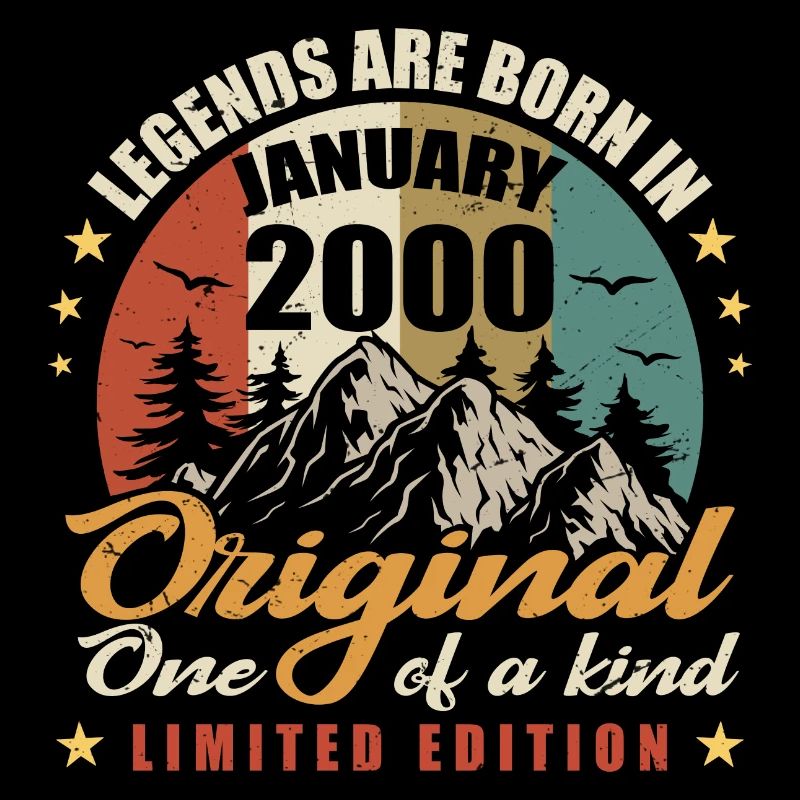 Originelle Legenden werden im Januar 2000 🎉 geboren