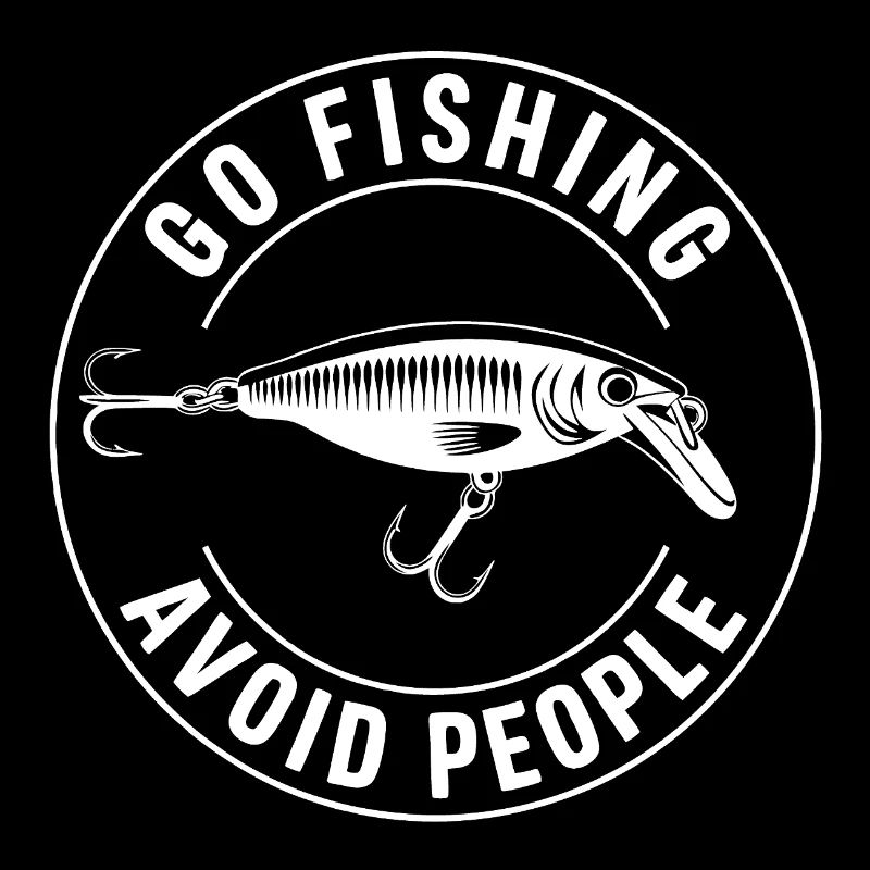 Go fishing, avoid people, rest by the water