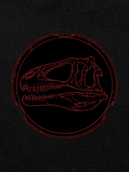 Crâne fossile d’Acrocanthosaurus