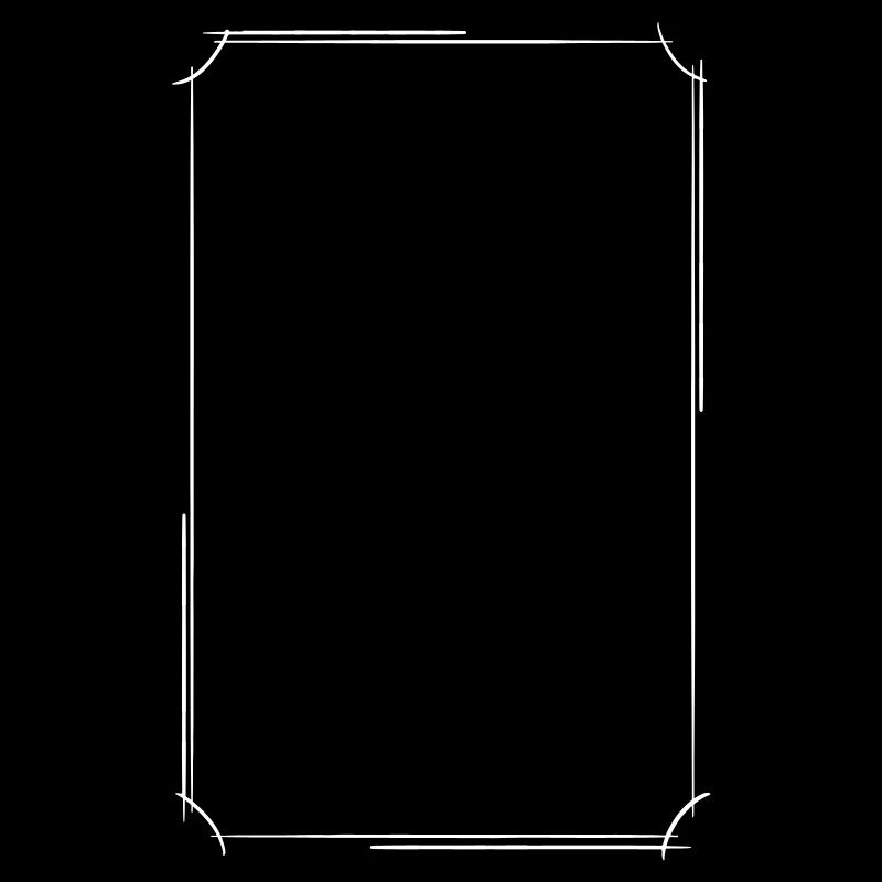 Decorative frame. Book / Gothic / Vampire Style.