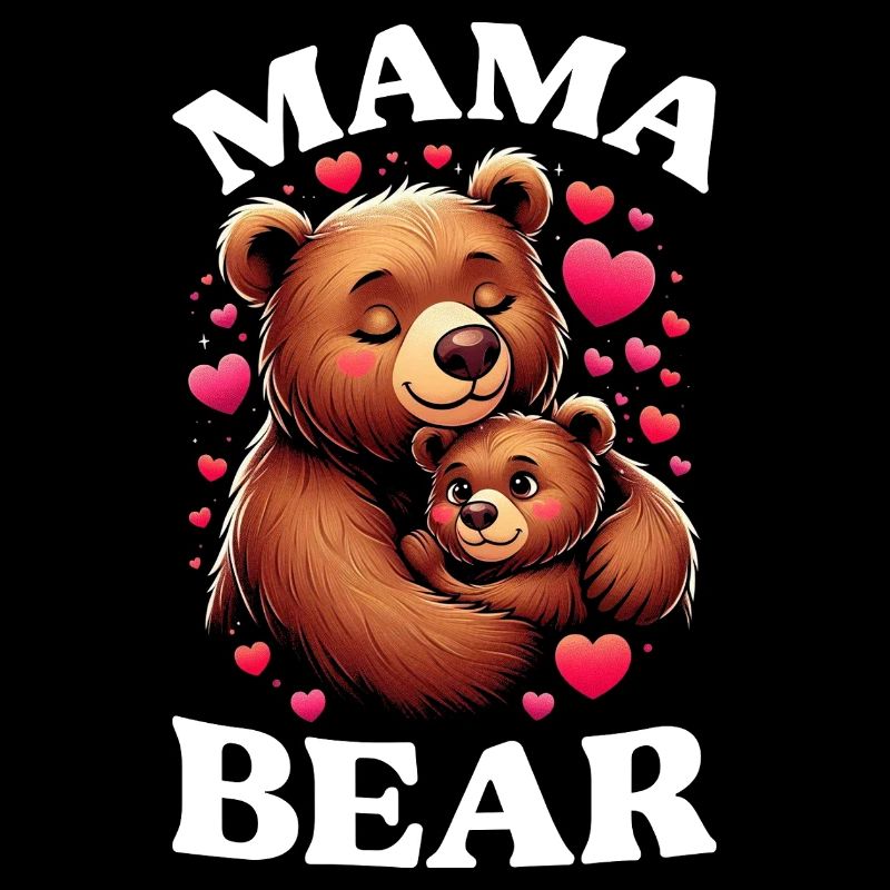 Mama Bär Muttertag Mutter Elternteil Mama Bear