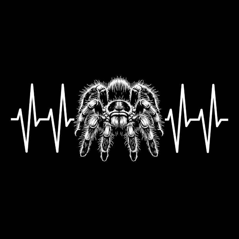 Tarantula Tarantula with Heart Line