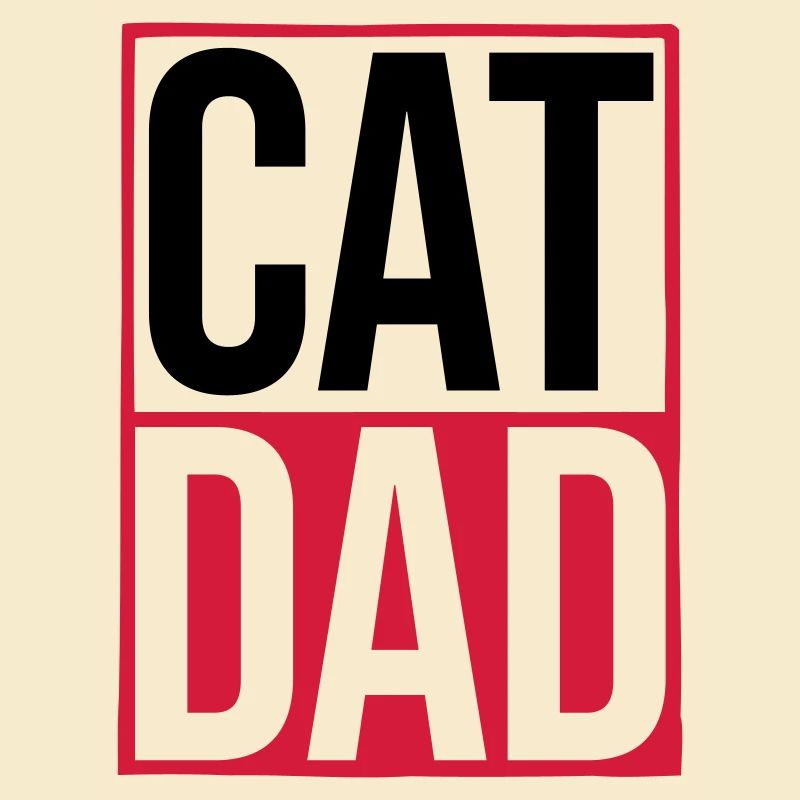 Bouclier de logo Cat Dad