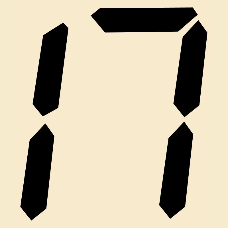Numéro numérique 17