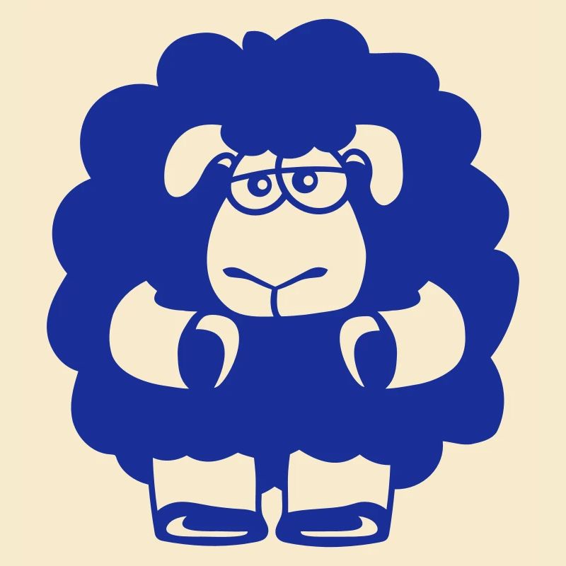 Black Sheep Sad Insecure Tired Funny Cute