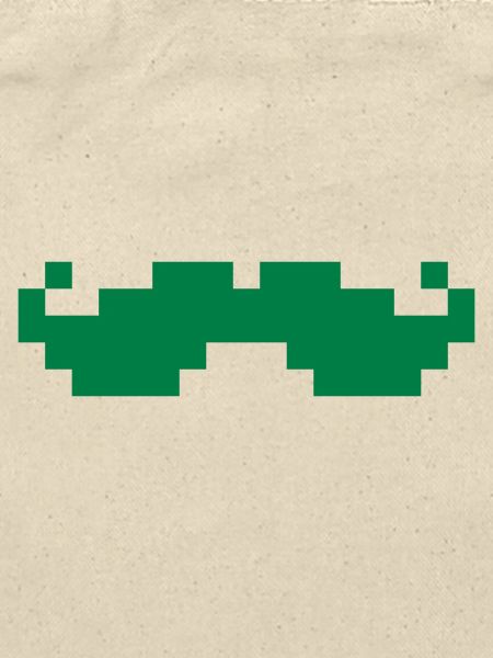 Moustache 8bit pixel