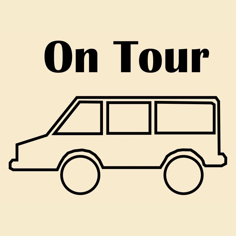On Tour mit Auto