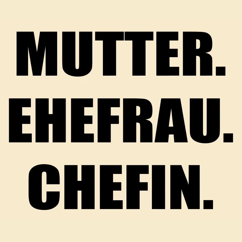 Mère Épouse Chef