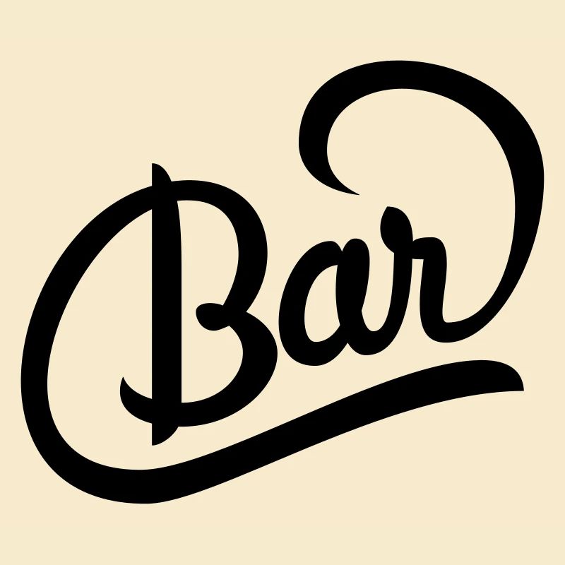 Great logo for a bar's drinks menu
