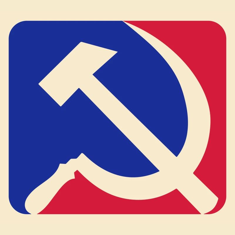 Red blue communism