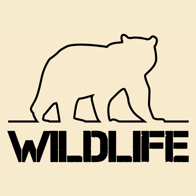 Silhouette d’ours Faune