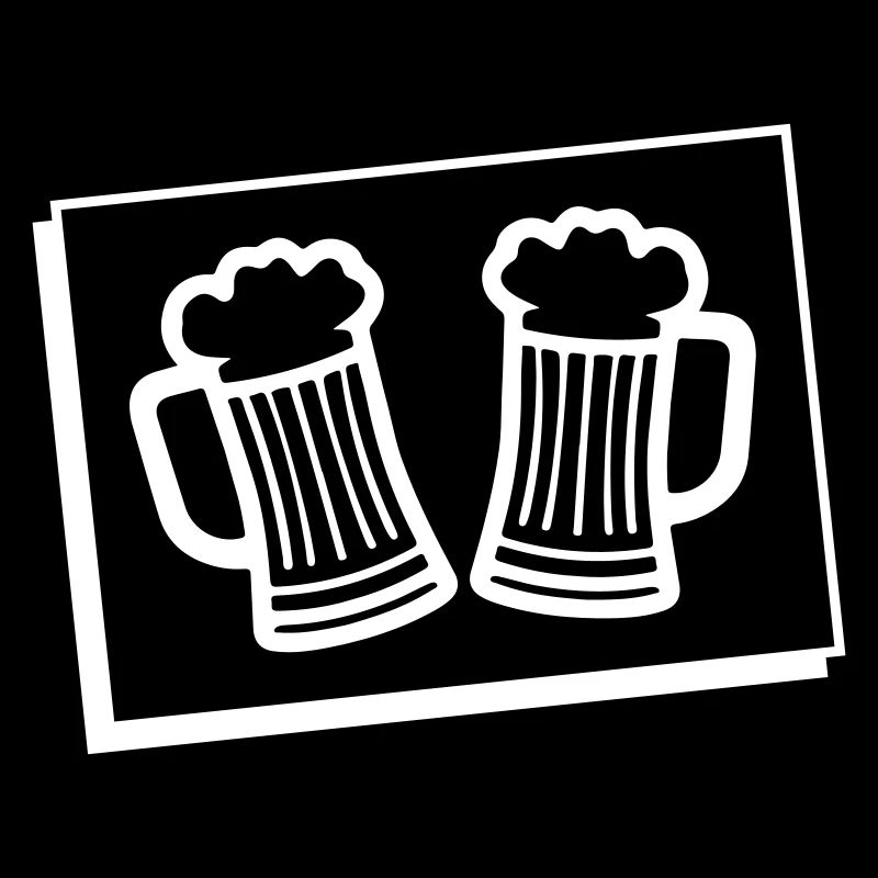 Icône de symbole de chope de bière de bière